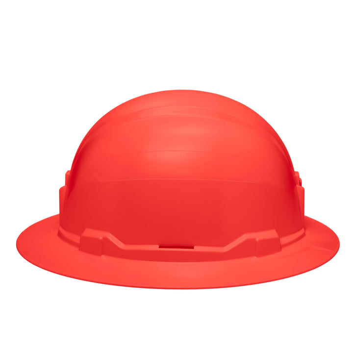 Klein Tools 60860BR Hard Hat, Non-Vented, Full Brim Style, Orange