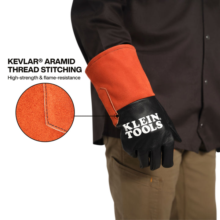 Klein Tools 60913 TIG Welding Gloves, X-Large