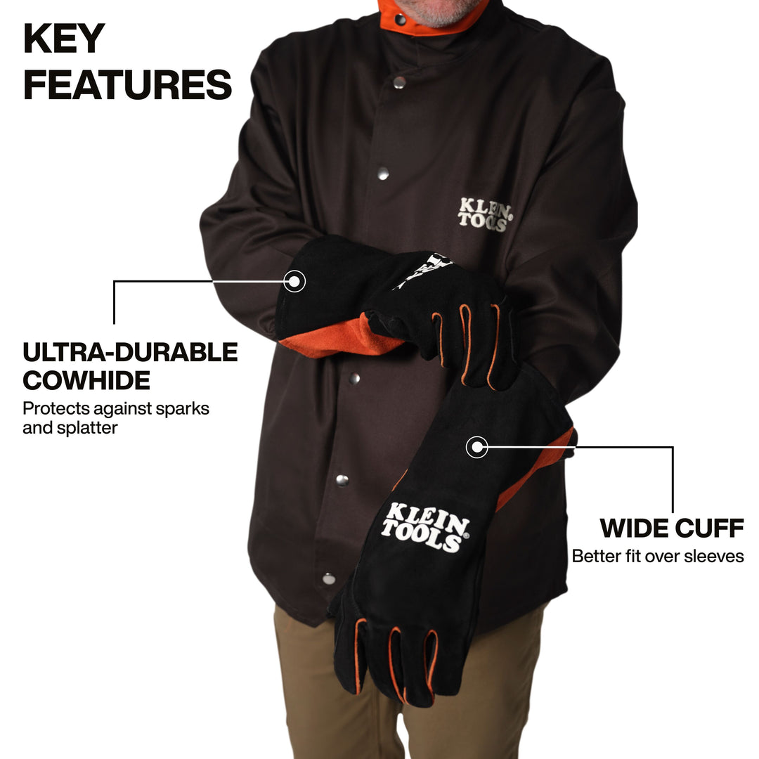 Klein Tools 60914 MIG Welding Gloves, Large
