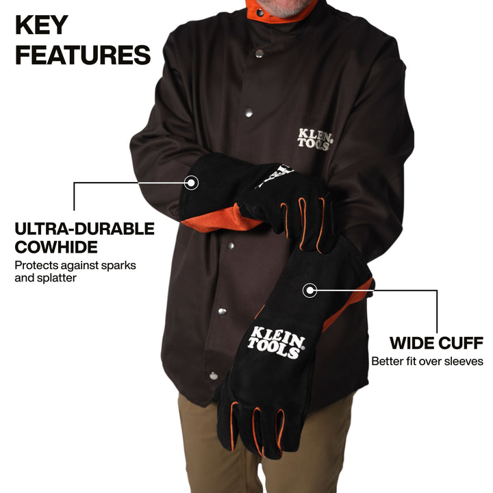 Klein Tools 60915 MIG Welding Gloves, X-Large