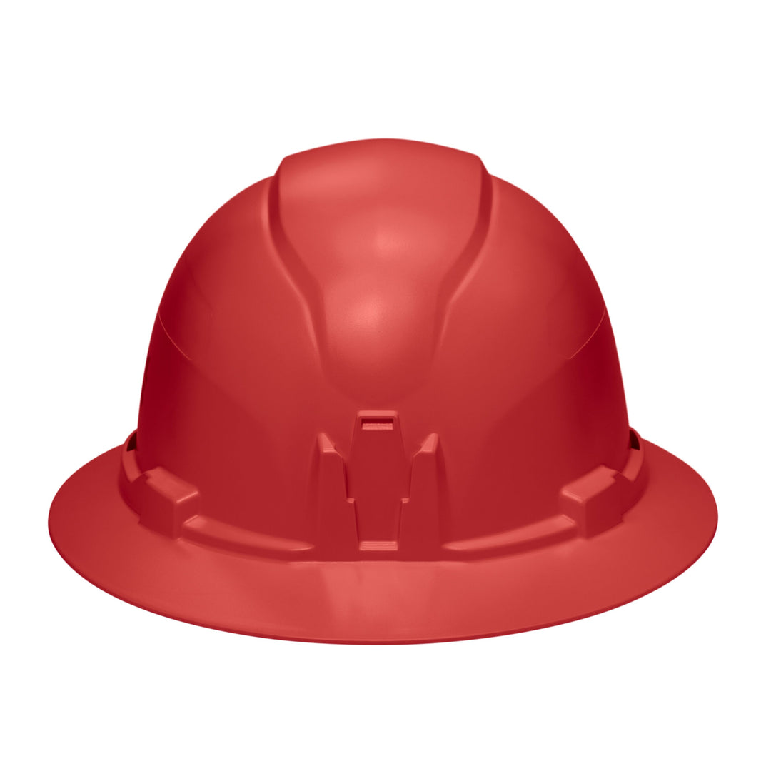 Klein Tools 60920 Hard Hat, Non-Vented, Full Brim Style, Red