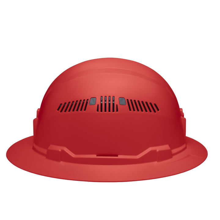 Klein Tools 60921 Hard Hat, Vented, Full Brim Style, Red