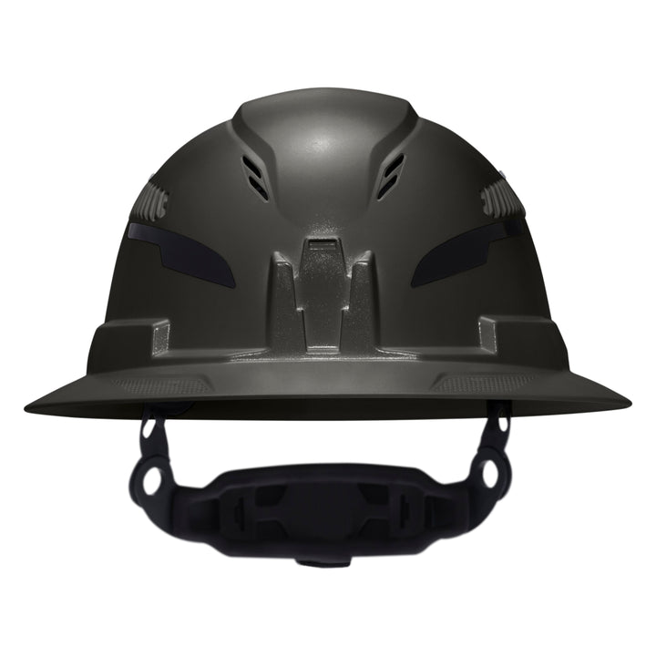 Klein Tools 60961T2 Class C Type-2 Hard Hat, Vented Full Brim with Strap, Black