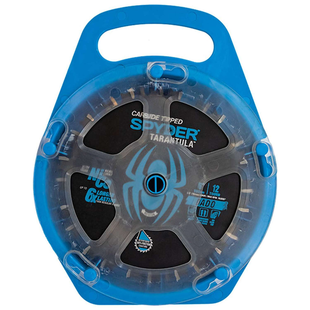 Spyder 13023 Ultra Fine 6-in 12 -Tooth Fine Finish Tungsten carbide-tipped steel Dado Miter/Table saw blade Individual