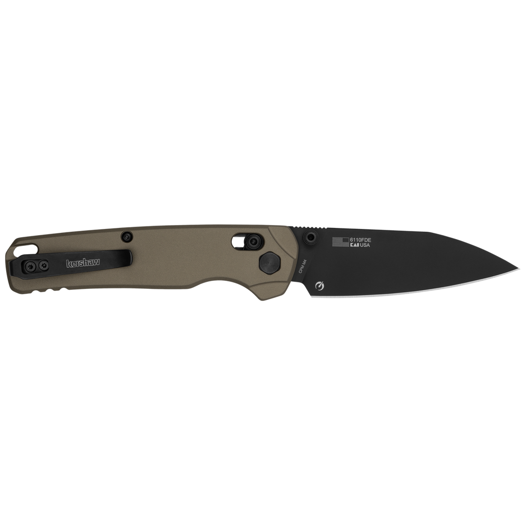 Kershaw 6110FDE Bel Air XL – FDE, M4