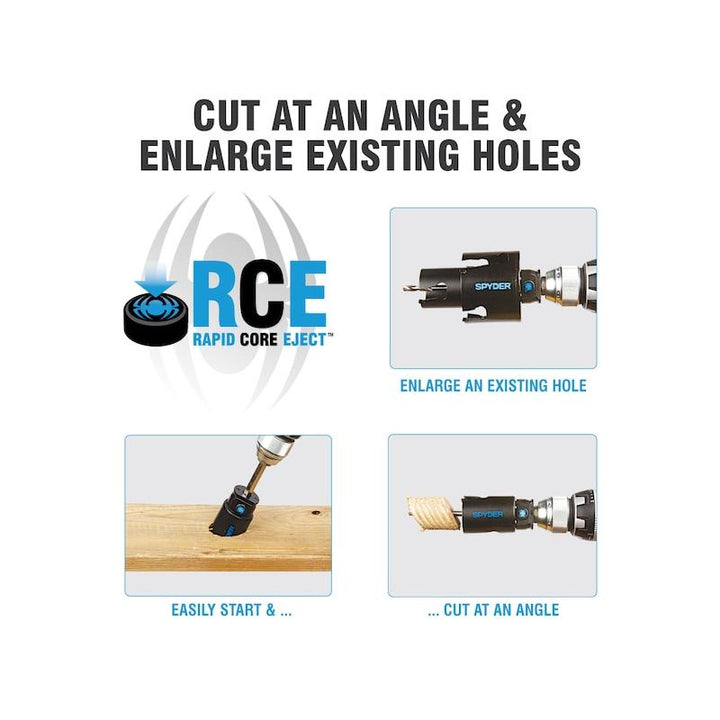 Spyder 600637P RCE arbor complete  HSS drill –HEX 8 -20 UNF