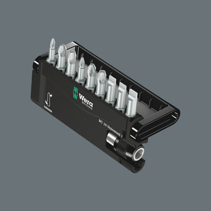 Wera Bit-Check 10 Universal 1, 10 pieces