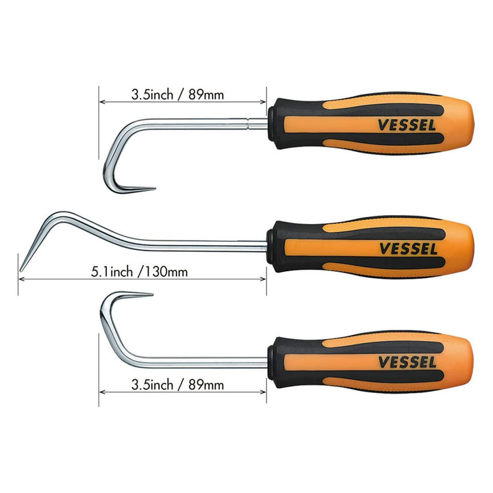 Vessel Tools 970HR3PB Megadora Hose Remover Set