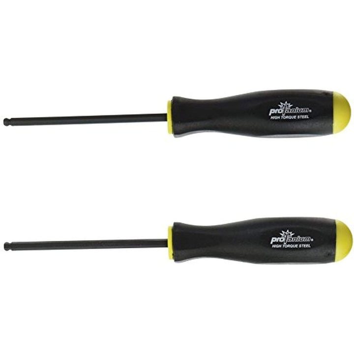 Bondhus 10612 1/4" x 5.0" Ball End Screwdriver with ProGuard Finish, 2 Piece