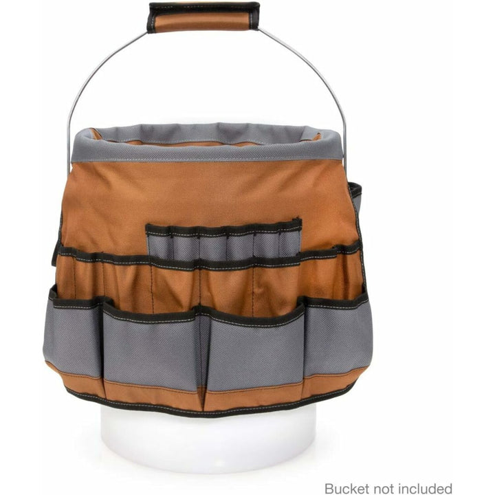 Dickies 57103 35-Pocket Bucket Organizer With Drill Holster