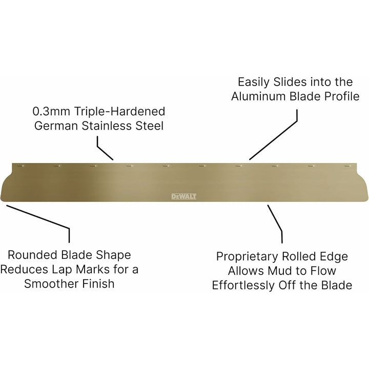 Dewalt DXTT-2-955 40 Inch Steel Skimming Blade Insert