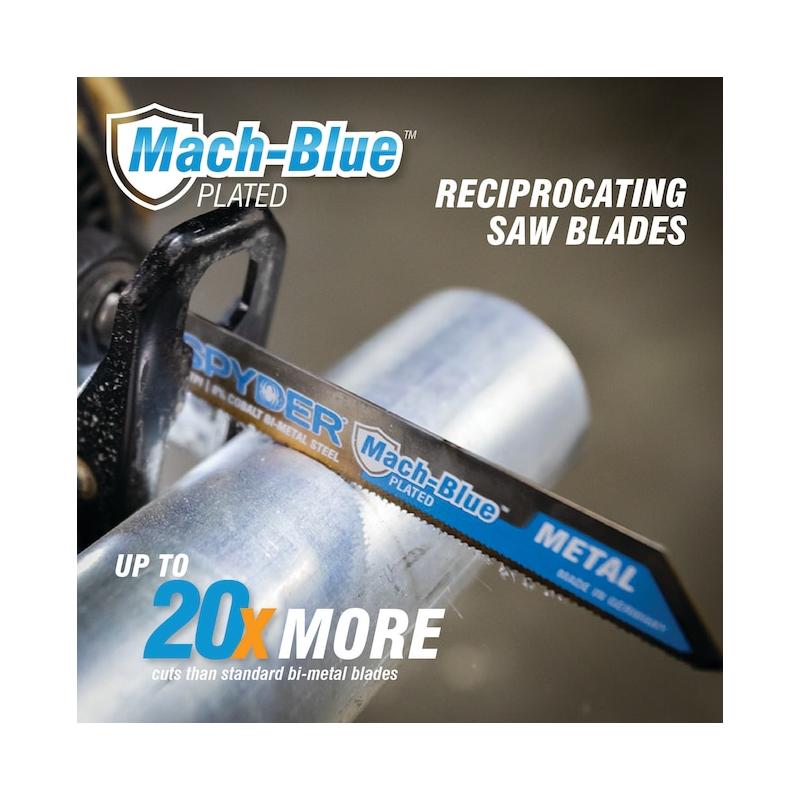 Spyder 200321 Mach-Blue 6TPI - 9 Inch 2-Pack