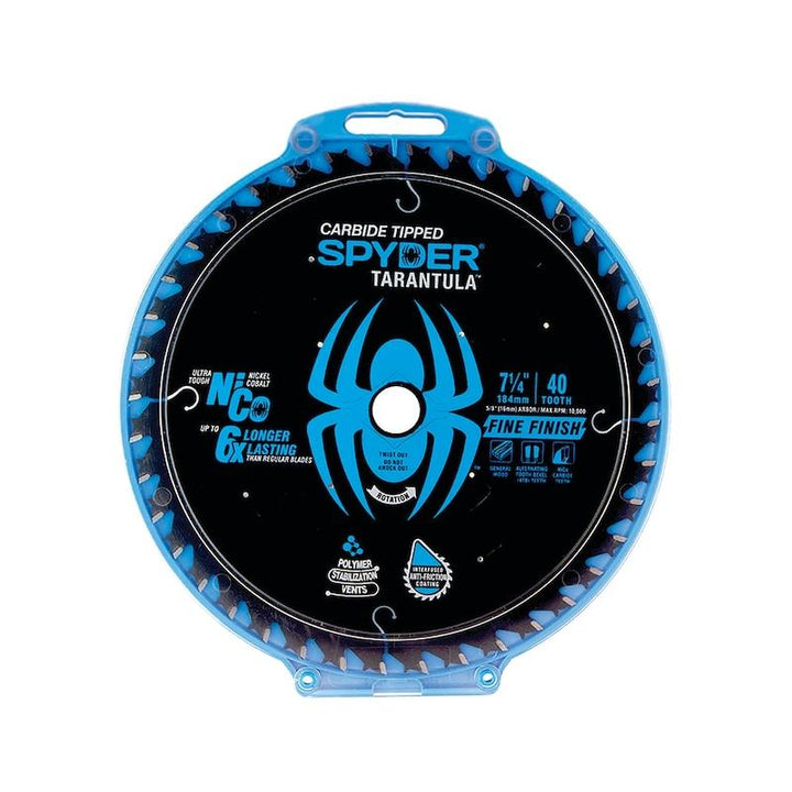 Spyder 13007 7-1/4in 40T Fine Finish Blade