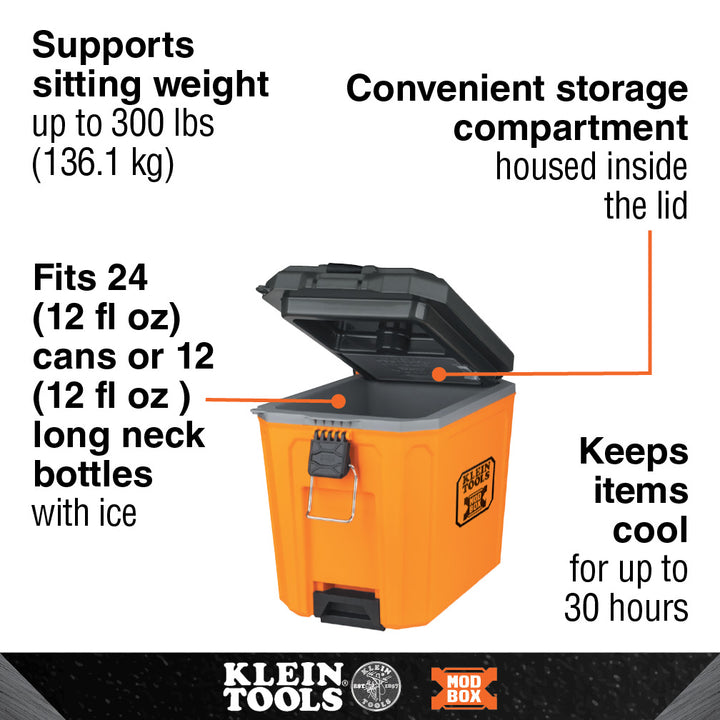 Klein Tools 62204MB MODbox Cooler, 17-Quart