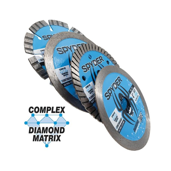 Spyder 14100 Masonry/Tile Cutting Wheel, Continuous, 4