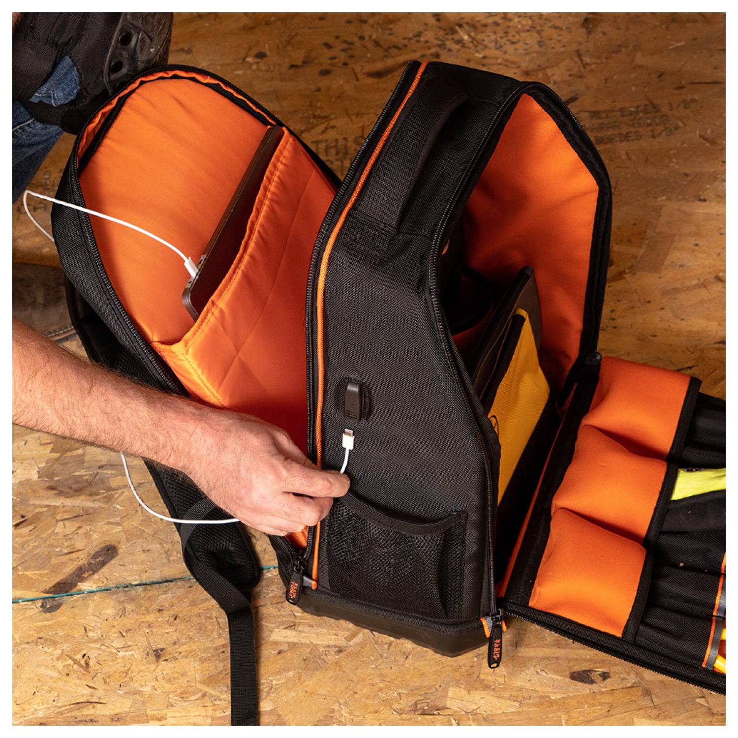 Klein Tools 62805BPTECH Tradesman Pro XL Tech Tool Bag Backpack