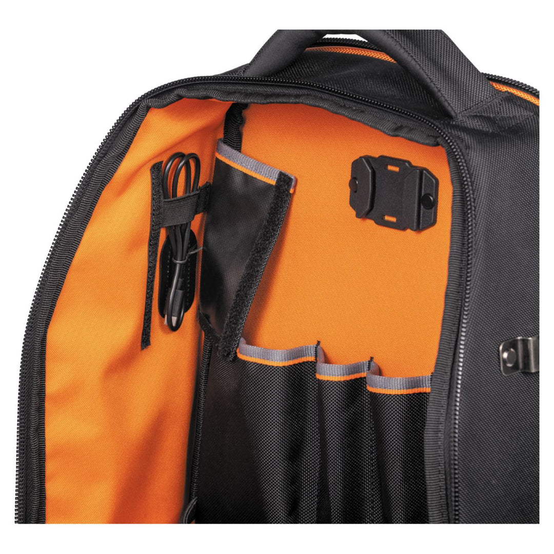 backpack for laptop and tools Klein Tools 62805BPTECH Tradesman Pro XL Tech Tool Bag Backpack