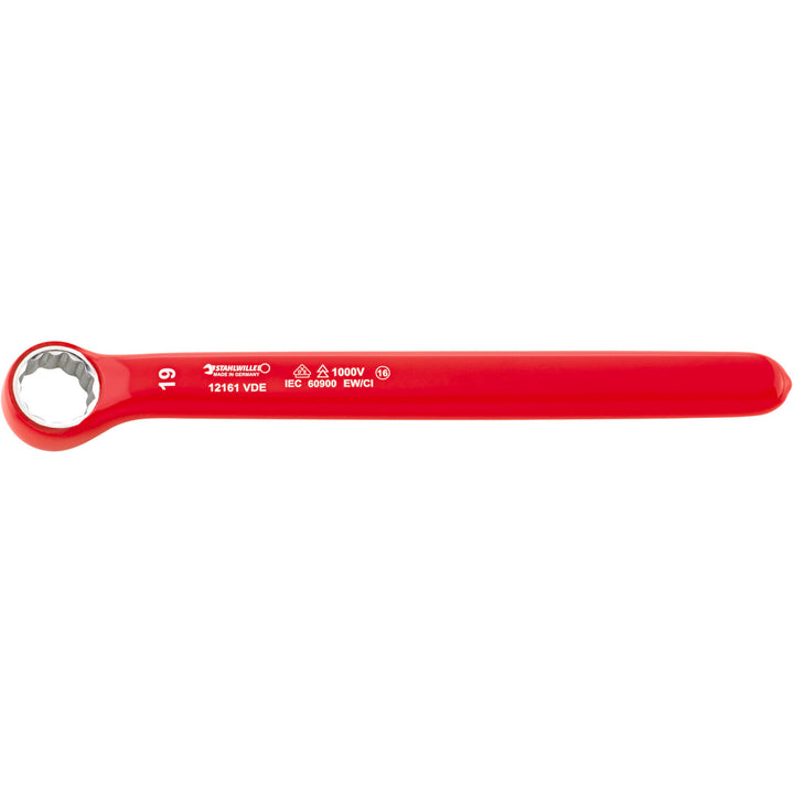 Stahlwille 44190013 12161 VDE single-ended ring Spanner 13 mm