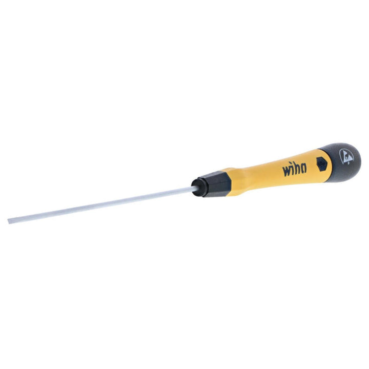 Wiha Tools 27275 ESD PicoFinish Precision Slotted Screwdriver - 2.0mm x 100mm
