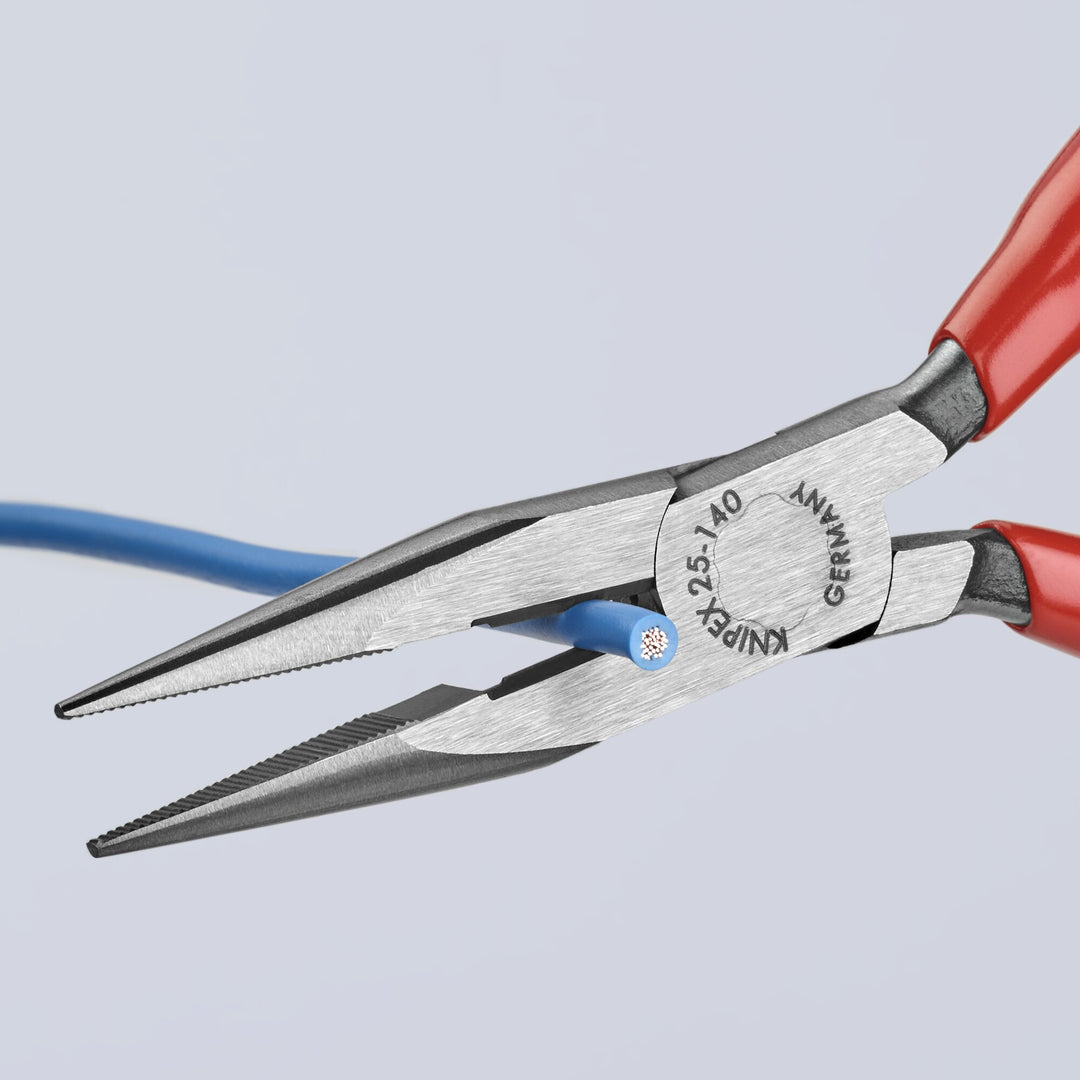 Knipex 25 01 140 5 1/2" Long Nose Pliers with Cutter