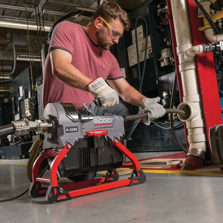 Ridgid 64248 K-5208 Drain Cleaner Machine with C11 Cables, A-8 Cable Carrier & Toolbox