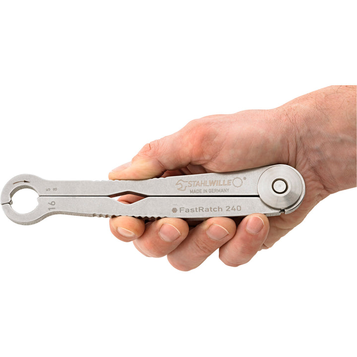 Stahlwille 41101616 240 Ratchet wrench FastRatch, 16mm