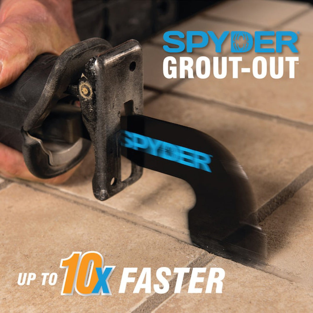 Spyder 100263 1/16-in Reciprocating Saw Grout removal tool attachment