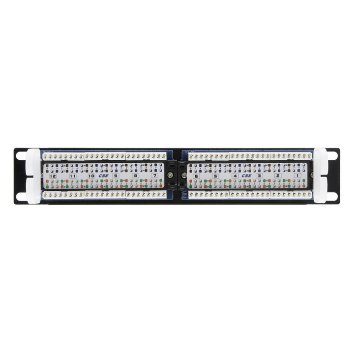 Platinum Tools 650-12C5 Patch Panel 12 Port 5e NS 110