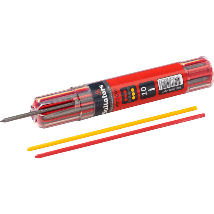 Hultafors 650120 HRD GRY Dry Marker Refill Dispenser, Graphite & Chalk