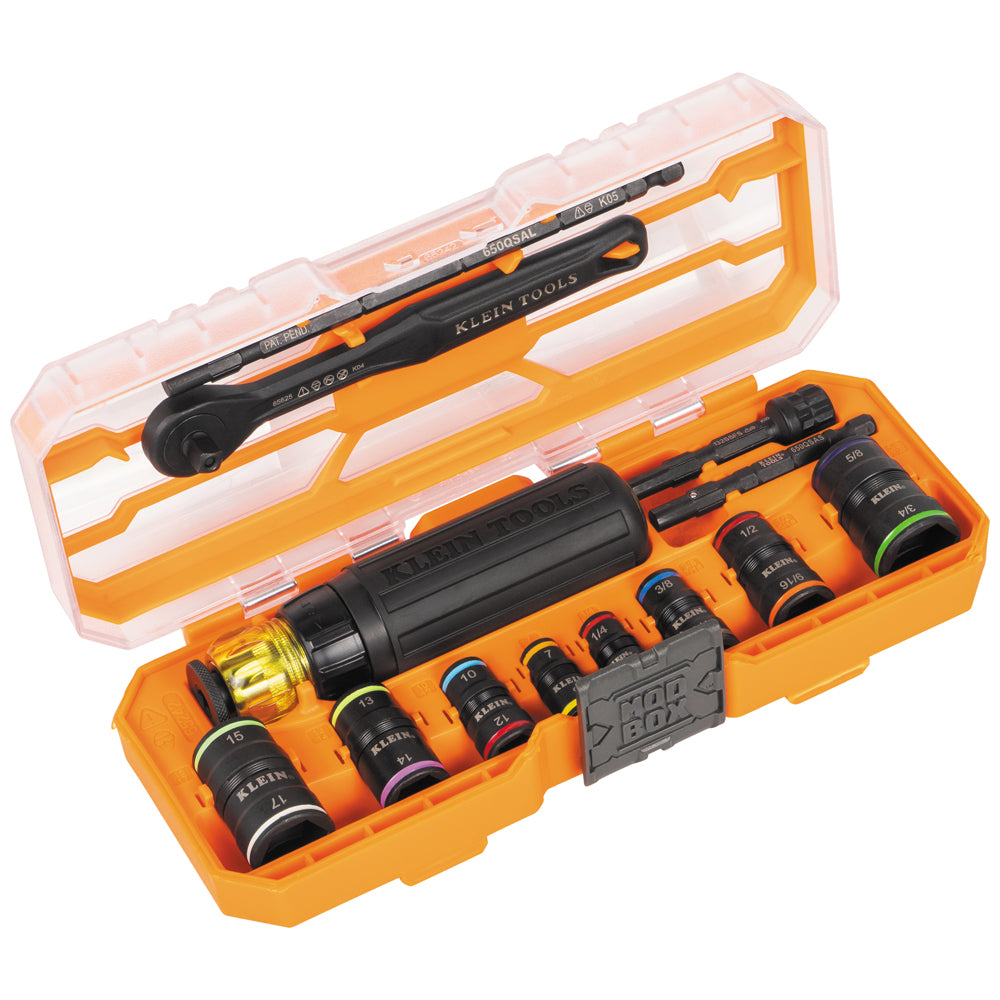 Klein Tools 65242 Flip-16 KNECT Ratcheting Impact Flip Socket