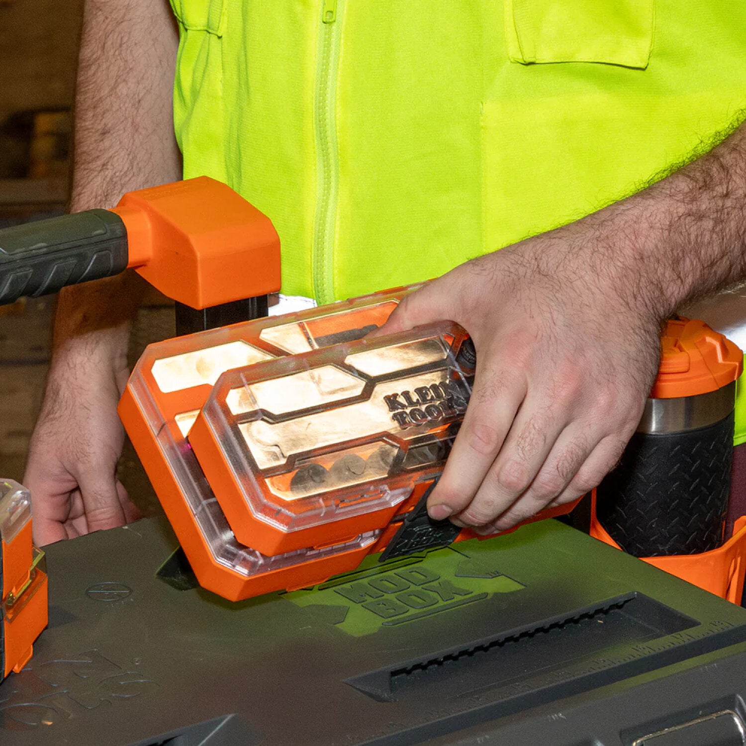 Klein Tools 65400 Impact-Rated Pass Through Socket Set, 8 1/2