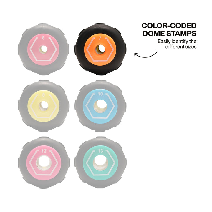 Klein Tools 65407MAGM Metric Magnetic Color-Coded Nut Driver, Heavy-Duty Hollow-Shaft, 7 mm