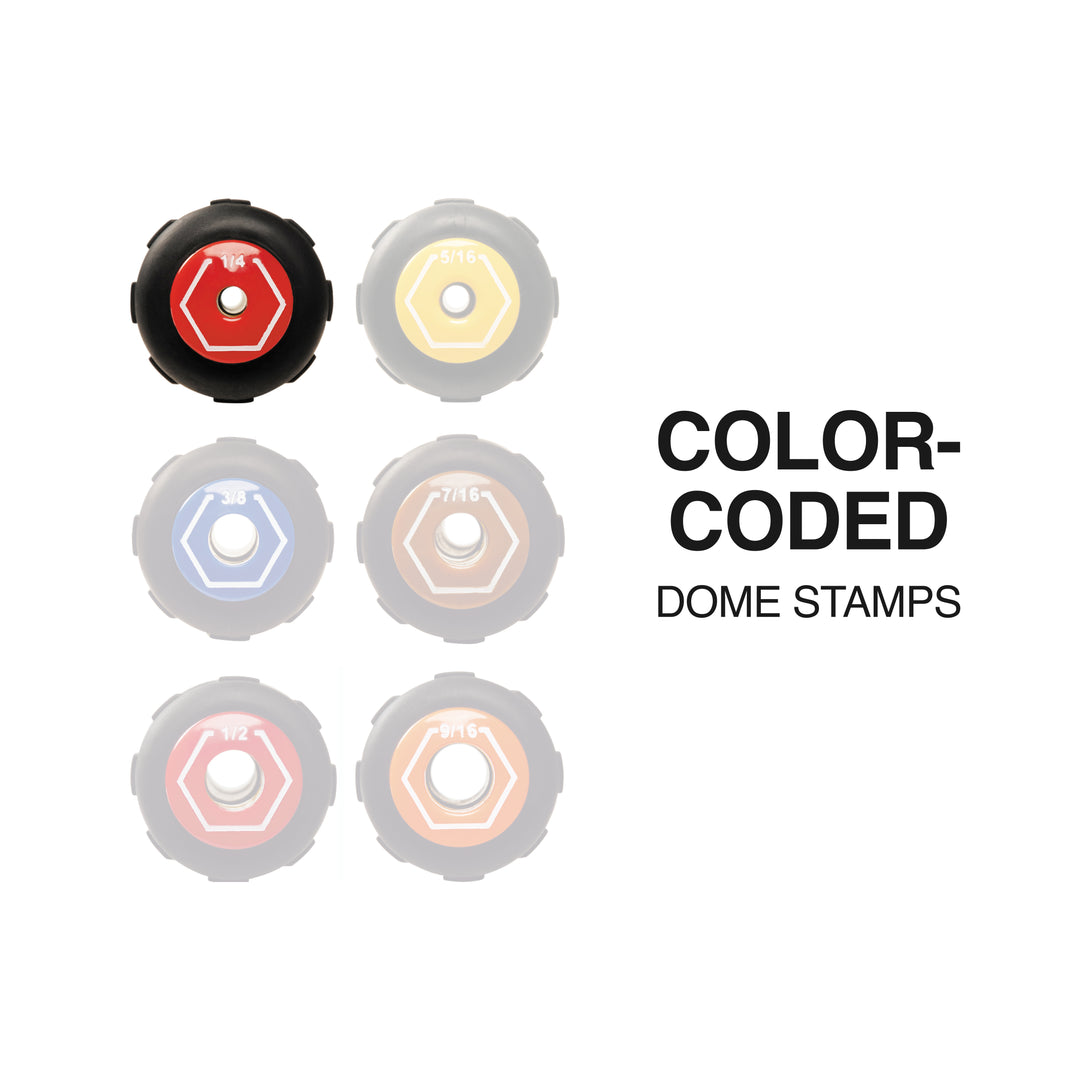 Klein Tools 65414 Color-Coded Hollow-Shaft Heavy-Duty Nut Driver, 1/4"