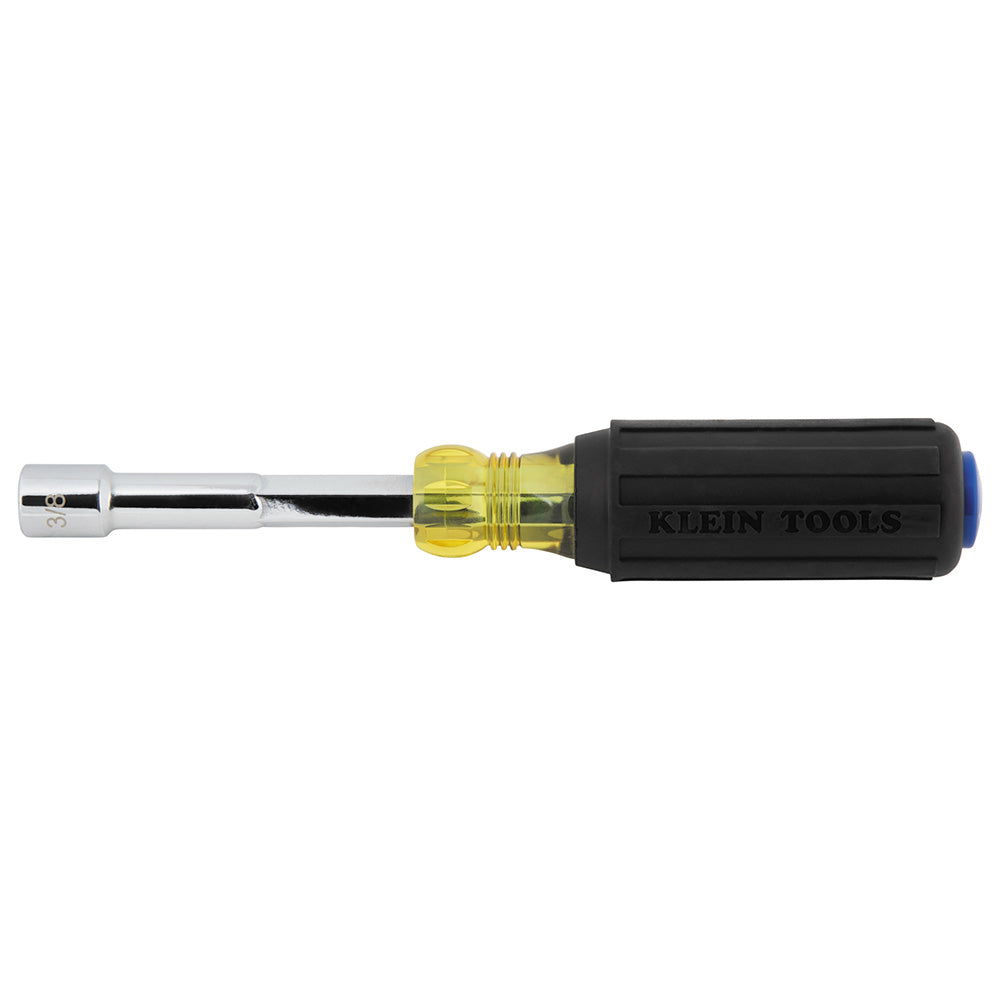 Klein Tools 65438MAG Color-Coded Magnetic Hollow-Shaft Heavy-Duty Nut Driver, 3/8"