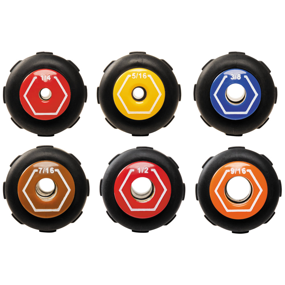 Klein Tools 65414 Color-Coded Hollow-Shaft Heavy-Duty Nut Driver, 1/4"