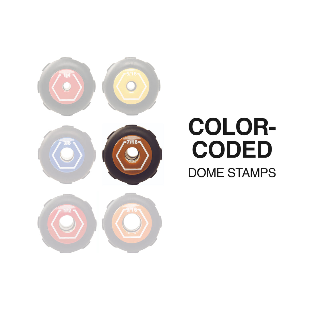 Klein Tools 654716MAG Color-Coded Magnetic Hollow-Shaft Heavy-Duty Nut Driver, 7/16"