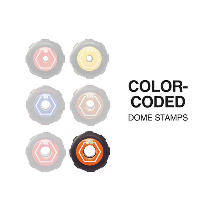 Klein Tools 654916 Color-Coded Hollow-Shaft Heavy-Duty Nut Driver, 9/16"