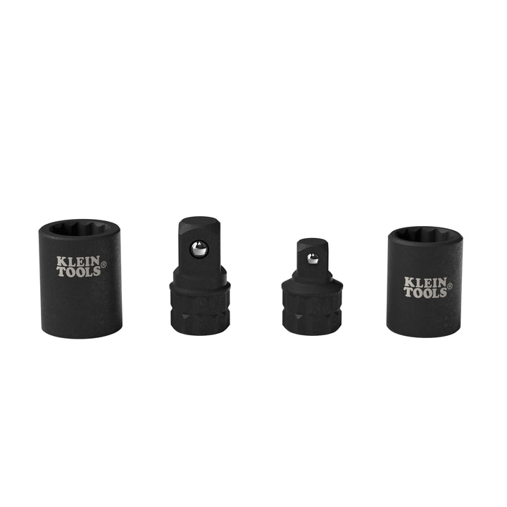 Klein Tools 65KADP KNECT (M) Impact Socket Wrench Adapter Set