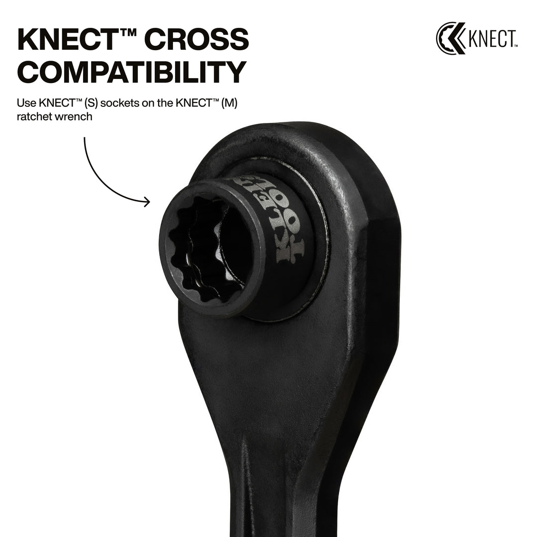 Klein Tools 65KADPM KNECT (M) Impact Socket Adapter Set