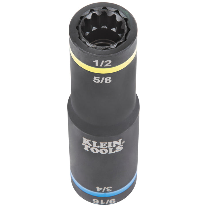 Klein Tools 66009 4-In-1 Flip Quad Socket