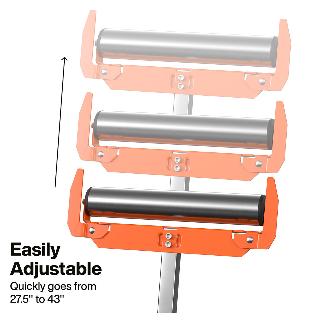 Klein Tools 66013 Adjustable Height Roller Stand