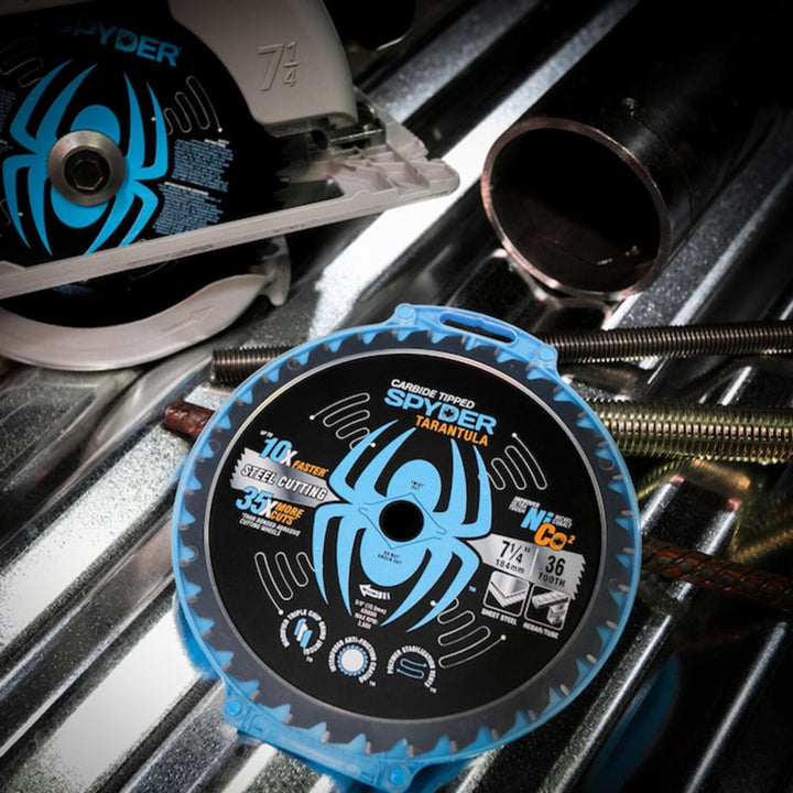 Spyder 13503 9-in 46 -Tooth Tungsten carbide-tipped steel Circular saw blade Individual