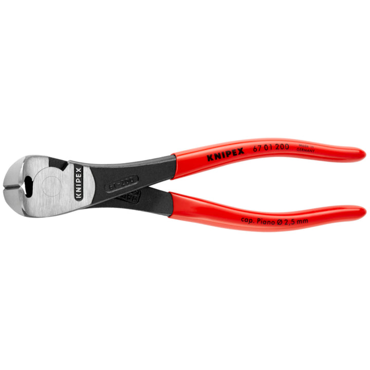 Knipex 67 01 200 SBA High Leverage End Cutting Nippers