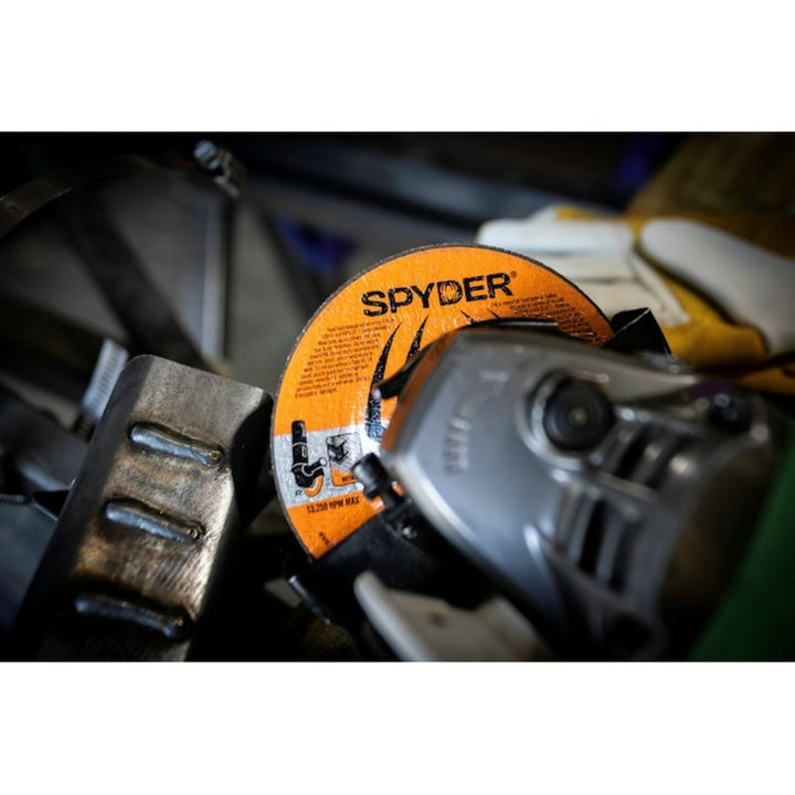 Spyder 21105-10 4.5-Inch Bonded Ceramic Abrasive Cut-Off Wheel (10-Pack)