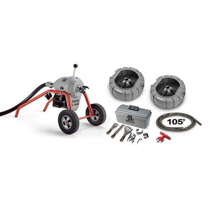 Ridgid 67393 K-1500B Sectional Machine Kit with C-11, 120 V, 60 Hz