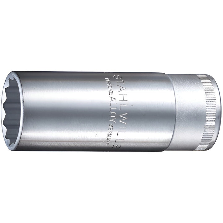 Stahlwille 03020010 51 1/2" Extra Deep 12-pt Socket, 10 mm