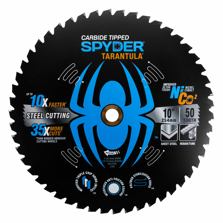 Spyder 13500 6-1/2-in 48 -Tooth Tungsten carbide-tipped steel Circular saw blade Individual