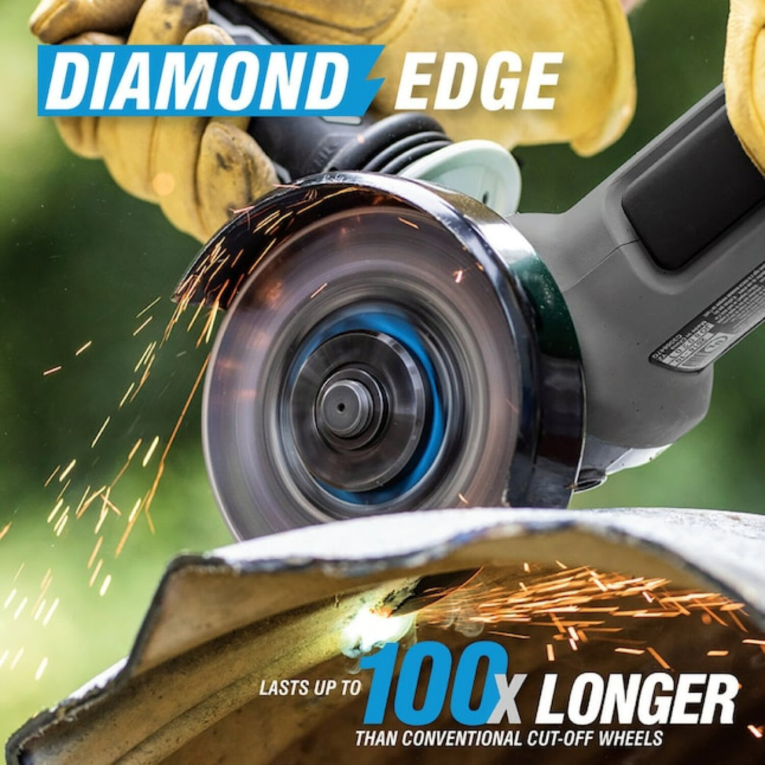 Spyder 14002 Diamond Bite Diamond Edge 2 -Pack 4.5-Inches Diamond Cut-off wheel