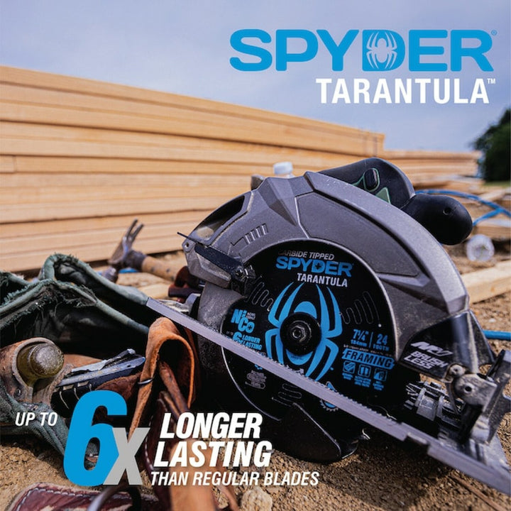 Spyder 13032 10-in 40 -Tooth Rough Finish Tungsten carbide-tipped steel Miter/Table saw blade Individual