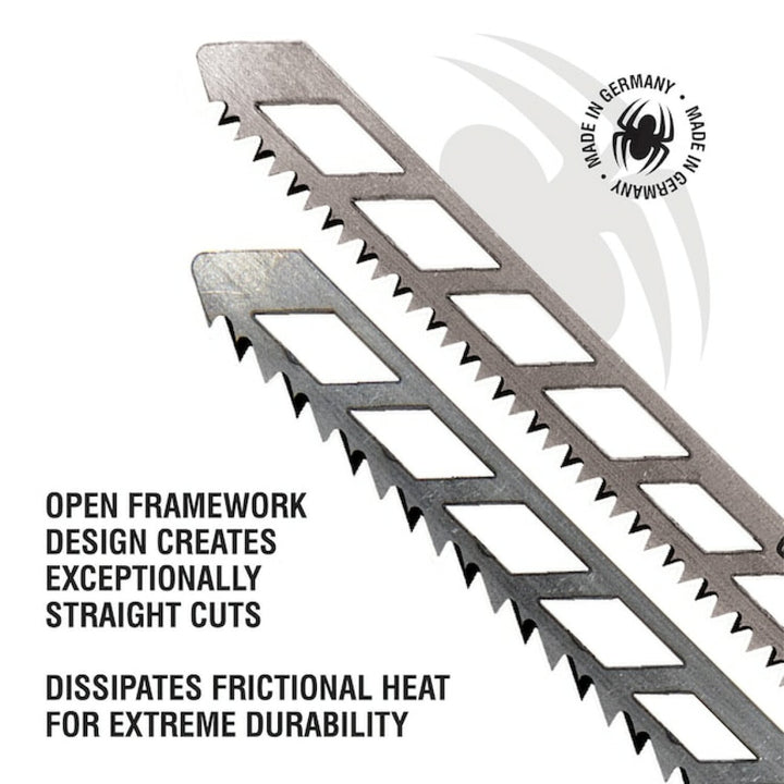 Spyder 300089 5-Piece T-Shank Multi-Material Cutting Jigsaw Blade Set